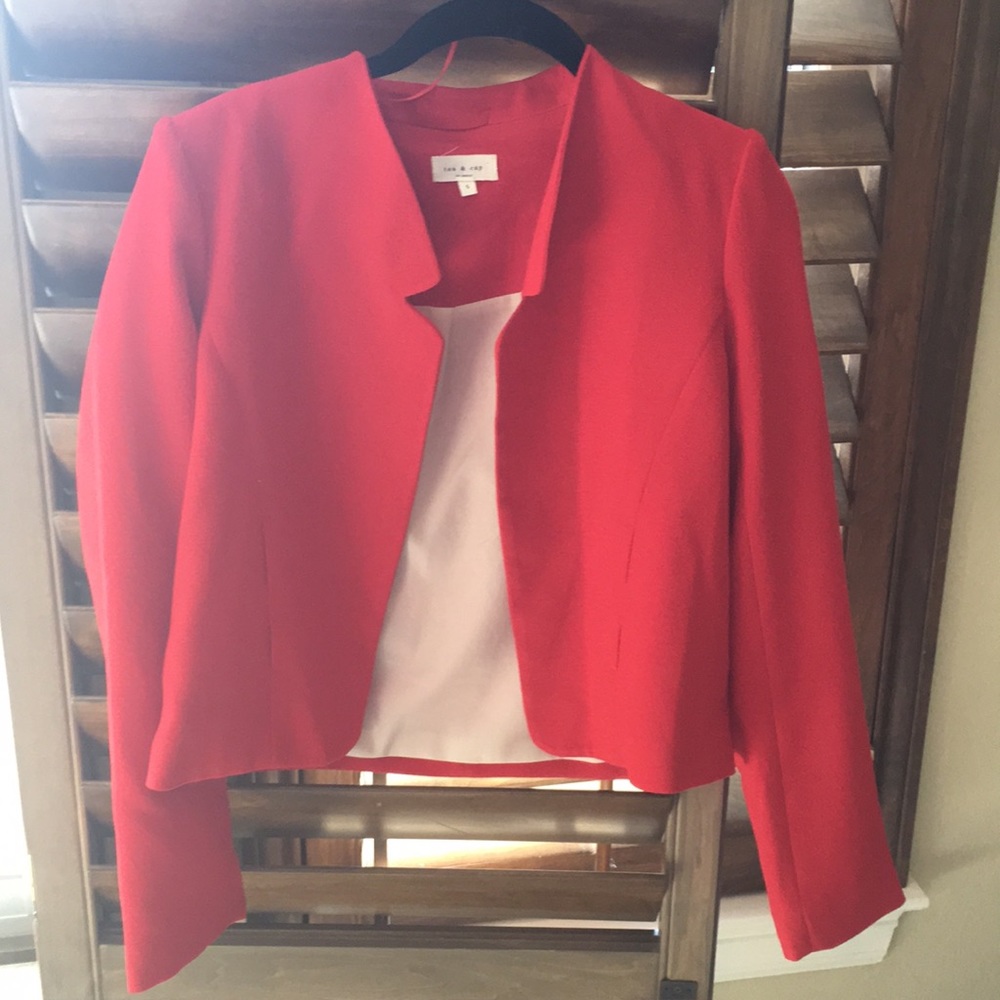 Red blazer